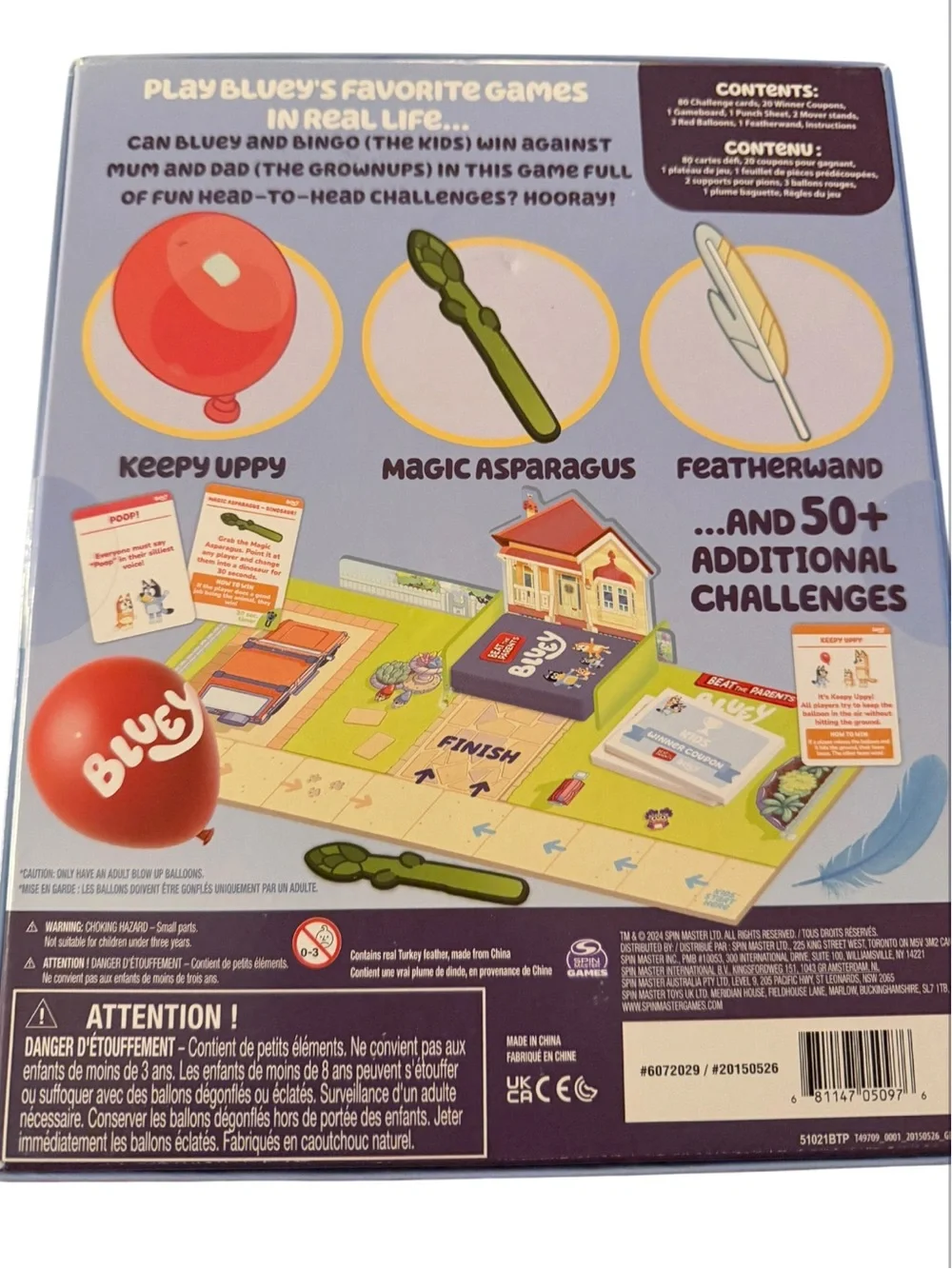 Bluey Beat the Parents Family Game - New Sealed in Box